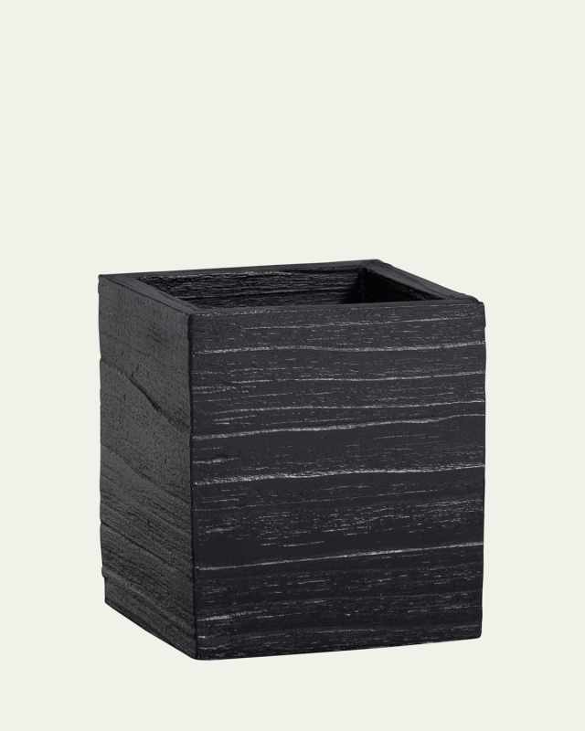 Shou Sugi Ban Resin Toothbrush Holder